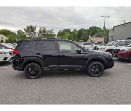 2024 Subaru Forester Wilderness is a Black 2024 Subaru Forester 2.5i Car for Sale in Middlebury CT