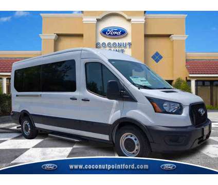 2024 Ford Transit Passenger Wagon is a White 2024 Ford Transit Car for Sale in Estero FL