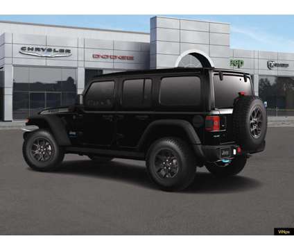 2024 Jeep Wrangler Willys 4xe is a Black 2024 Jeep Wrangler Car for Sale in Wilkes Barre PA