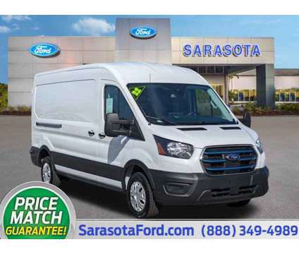 2022 Ford E-Transit Cargo Van is a White 2022 Van in Sarasota FL