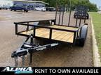 2024 Bye-Rite 72X12 Tube Top Utility Trailer 7K GVWR