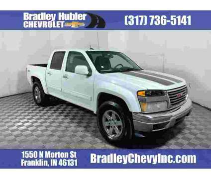 2010UsedGMCUsedCanyonUsed4WD Crew Cab 126.0 is a White 2010 GMC Canyon Car for Sale in Franklin IN