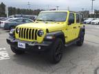 2023 Jeep Wrangler Yellow, 11K miles