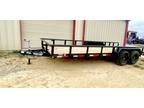 2024 Top Hat 20X83 Heavy Pipe Utility Trailer