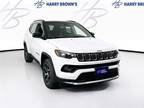 2024 Jeep Compass White, 11 miles