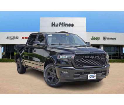 2025NewRamNew1500New4x4 Crew Cab 5 7 Box is a Black 2025 RAM 1500 Model Car for Sale in Lewisville TX