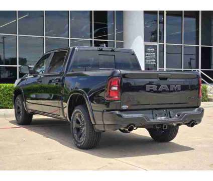 2025NewRamNew1500New4x4 Crew Cab 5 7 Box is a Black 2025 RAM 1500 Model Big Horn Car for Sale in Lewisville TX