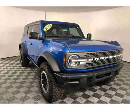 2023NewFordNewBroncoNew4 Door Advanced 4x4 is a Blue 2023 Ford Bronco Car for Sale in Shelbyville IN