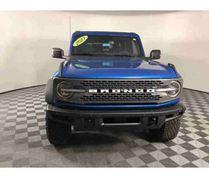2023NewFordNewBroncoNew4 Door Advanced 4x4 is a Blue 2023 Ford Bronco Car for Sale in Shelbyville IN