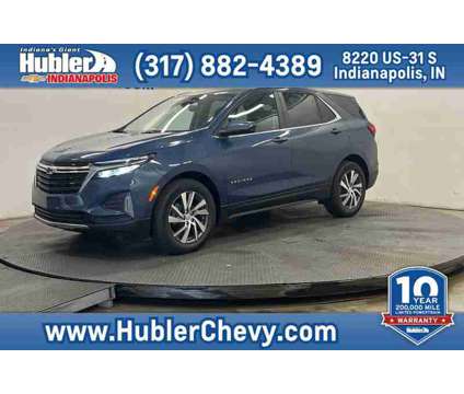 2024UsedChevroletUsedEquinoxUsedFWD 4d is a Blue 2024 Chevrolet Equinox Car for Sale in Indianapolis IN
