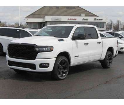 2025NewRamNew1500New4x4 Crew Cab 5 7 Box is a White 2025 RAM 1500 Model Car for Sale in Brunswick OH
