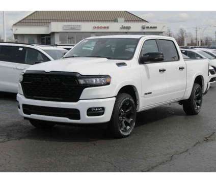 2025NewRamNew1500New4x4 Crew Cab 5 7 Box is a White 2025 RAM 1500 Model Car for Sale in Brunswick OH