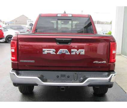 2025NewRamNew1500New4x4 Crew Cab 5 7 Box is a Red 2025 RAM 1500 Model Car for Sale in Brunswick OH