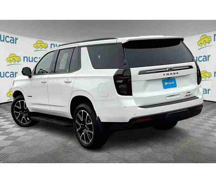 2021UsedChevroletUsedTahoeUsed4WD 4dr is a White 2021 Chevrolet Tahoe Car for Sale in Norwood MA