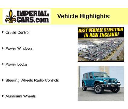 2019UsedJeepUsedWrangler UnlimitedUsed4x4 is a 2019 Jeep Wrangler Unlimited Sahara Car for Sale in Mendon MA