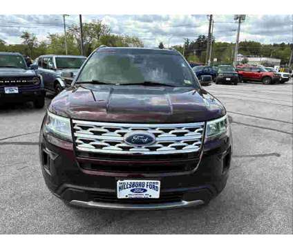 2018UsedFordUsedExplorerUsed4WD is a Red 2018 Ford Explorer Car for Sale in Hillsboro NH