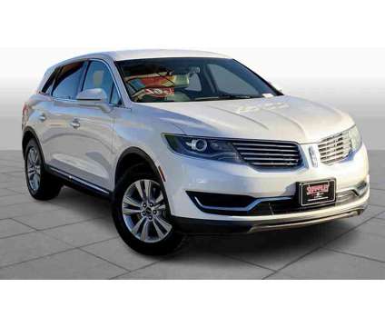 2017UsedLincolnUsedMKXUsedFWD is a Silver, White 2017 Lincoln MKX Car for Sale in El Paso TX