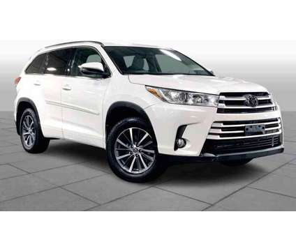 2018UsedToyotaUsedHighlanderUsedV6 AWD (Natl) is a White 2018 Toyota Highlander Car for Sale in Danvers MA