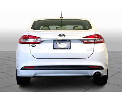 2017UsedFordUsedFusionUsedFWD is a White 2017 Ford Fusion Car for Sale in Westwood MA