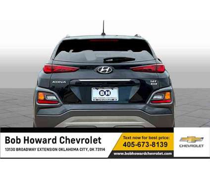 2018UsedHyundaiUsedKonaUsed1.6T DCT AWD is a Black 2018 Hyundai Kona Car for Sale in Oklahoma City OK