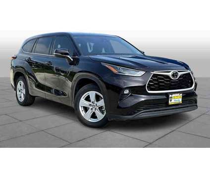 2021UsedToyotaUsedHighlanderUsedFWD (GS) is a Black 2021 Toyota Highlander Car for Sale