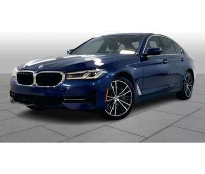 2022UsedBMWUsed5 SeriesUsedSedan is a Blue 2022 BMW 5-Series Car for Sale in Merriam KS