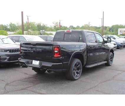 2025NewRamNew1500New4x4 Crew Cab 5 7 Box is a Black 2025 RAM 1500 Model Car for Sale in Greenwood IN