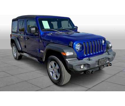 2018UsedJeepUsedWrangler UnlimitedUsed4x4 is a Blue 2018 Jeep Wrangler Unlimited Car for Sale in Amarillo TX