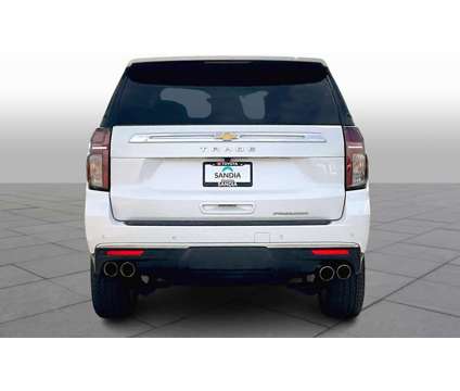 2023UsedChevroletUsedTahoeUsed4WD 4dr is a White 2023 Chevrolet Tahoe Car for Sale in Albuquerque NM