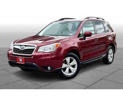 2015UsedSubaruUsedForesterUsed4dr CVT PZEV is a Red 2015 Subaru Forester Car for Sale in Manchester NH