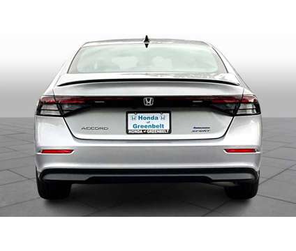 2024NewHondaNewAccord Hybrid is a Silver 2024 Honda Accord Hybrid Hybrid in Greenbelt MD