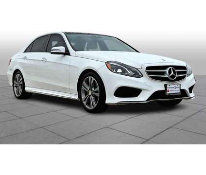 2014UsedMercedes-BenzUsedE-ClassUsed4dr Sdn RWD is a White 2014 Mercedes-Benz E Class Car for Sale in Richmond TX
