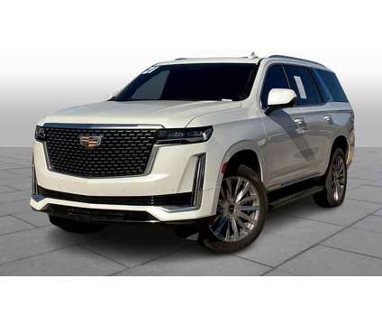 2021UsedCadillacUsedEscaladeUsed4WD 4dr is a White 2021 Cadillac Escalade Car for Sale in Tulsa OK