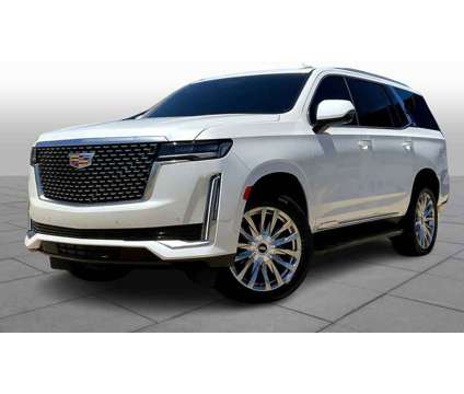 2021UsedCadillacUsedEscaladeUsed4WD 4dr is a White 2021 Cadillac Escalade Car for Sale in Tulsa OK