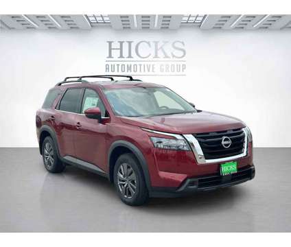 2024NewNissanNewPathfinderNew2WD is a Red 2024 Nissan Pathfinder SV Car for Sale in Corpus Christi TX