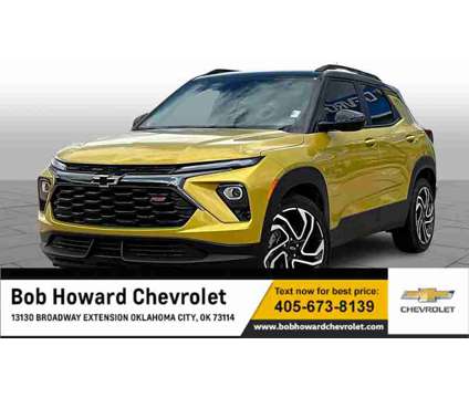 2024NewChevroletNewTrailBlazerNewFWD 4dr is a Yellow 2024 Chevrolet trail blazer Car for Sale in Oklahoma City OK