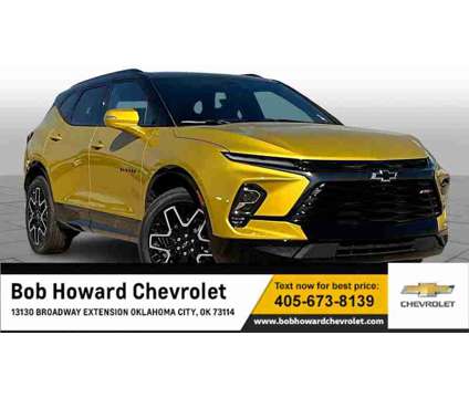 2024NewChevroletNewBlazer is a Yellow 2024 Chevrolet Blazer Car for Sale in Oklahoma City OK