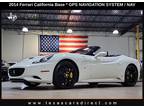 2014 Ferrari California Base CONVERTIBLE/NAV/CLEAN CARFAX