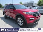 2023 Ford Explorer Red, 1132 miles