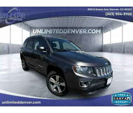 2016 Jeep Compass for sale is a Grey 2016 Jeep Compass Car for Sale in Denver CO