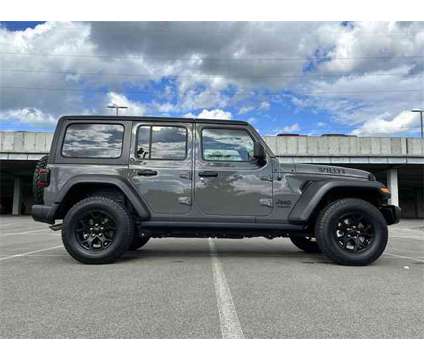 2021 Jeep Wrangler Unlimited Willys is a Grey 2021 Jeep Wrangler Unlimited SUV in Mars PA