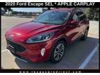2020 Ford Escape SEL CLEAN CARFAX/ADAPTIVE CRUISE/APPLE/NAV