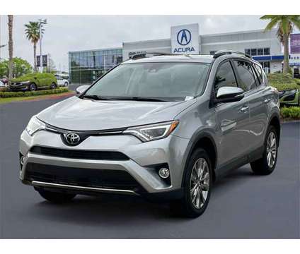 2018 Toyota RAV4 Limited is a Silver 2018 Toyota RAV4 Limited SUV in Houston TX