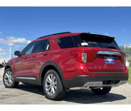 2024 Ford Explorer XLT is a Red 2024 Ford Explorer XLT SUV in Fort Dodge IA