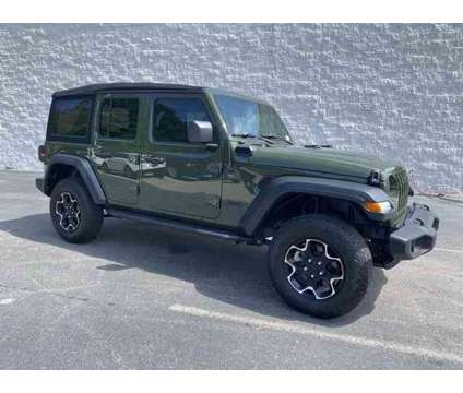 2021 Jeep Wrangler Unlimited Sport S is a Green 2021 Jeep Wrangler Unlimited SUV in Wake Forest NC