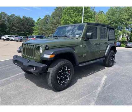 2021 Jeep Wrangler Unlimited Sport S is a Green 2021 Jeep Wrangler Unlimited SUV in Wake Forest NC