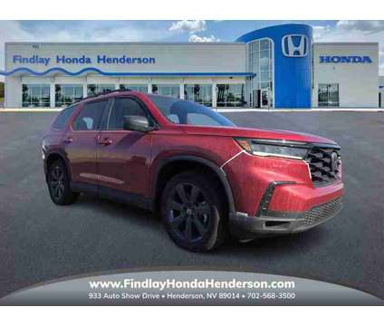 2025 Honda Pilot Sport is a Red 2025 Honda Pilot SUV in Henderson NV