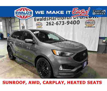 2021 Ford Edge ST Line is a Grey 2021 Ford Edge SUV in Milwaukee WI