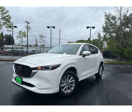 2024 Mazda CX-5 2.5 S Preferred Package is a White 2024 Mazda CX-5 SUV in Gladstone OR