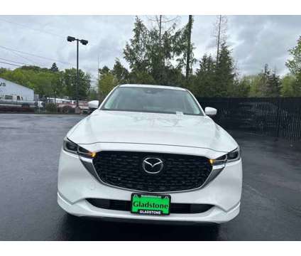 2024 Mazda CX-5 2.5 S Preferred Package is a White 2024 Mazda CX-5 SUV in Gladstone OR